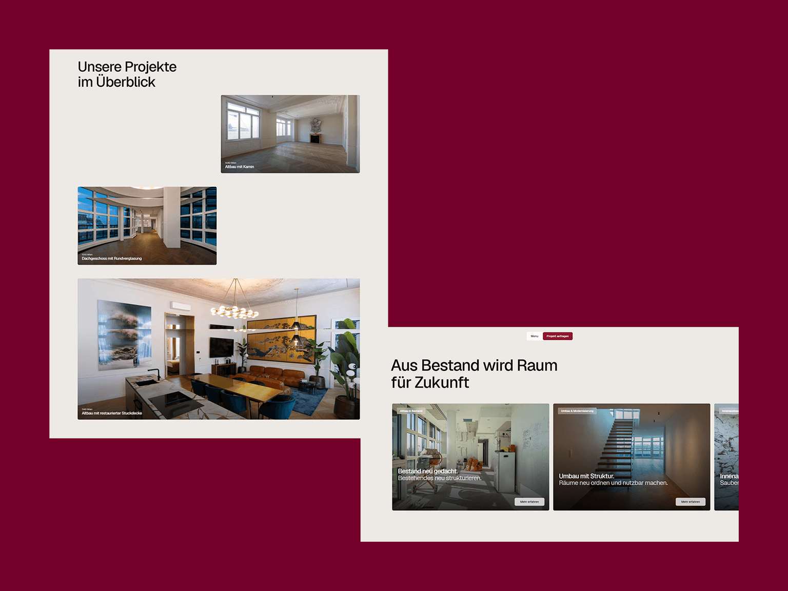ALPHABAU website project interface