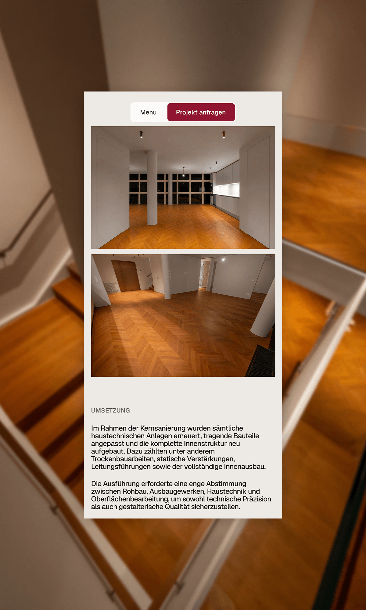 ALPHABAU mobile interface
