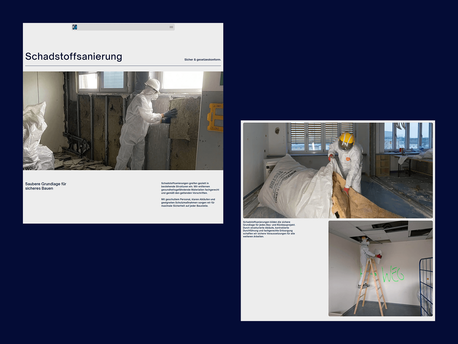 FIBROBAU company overview interface