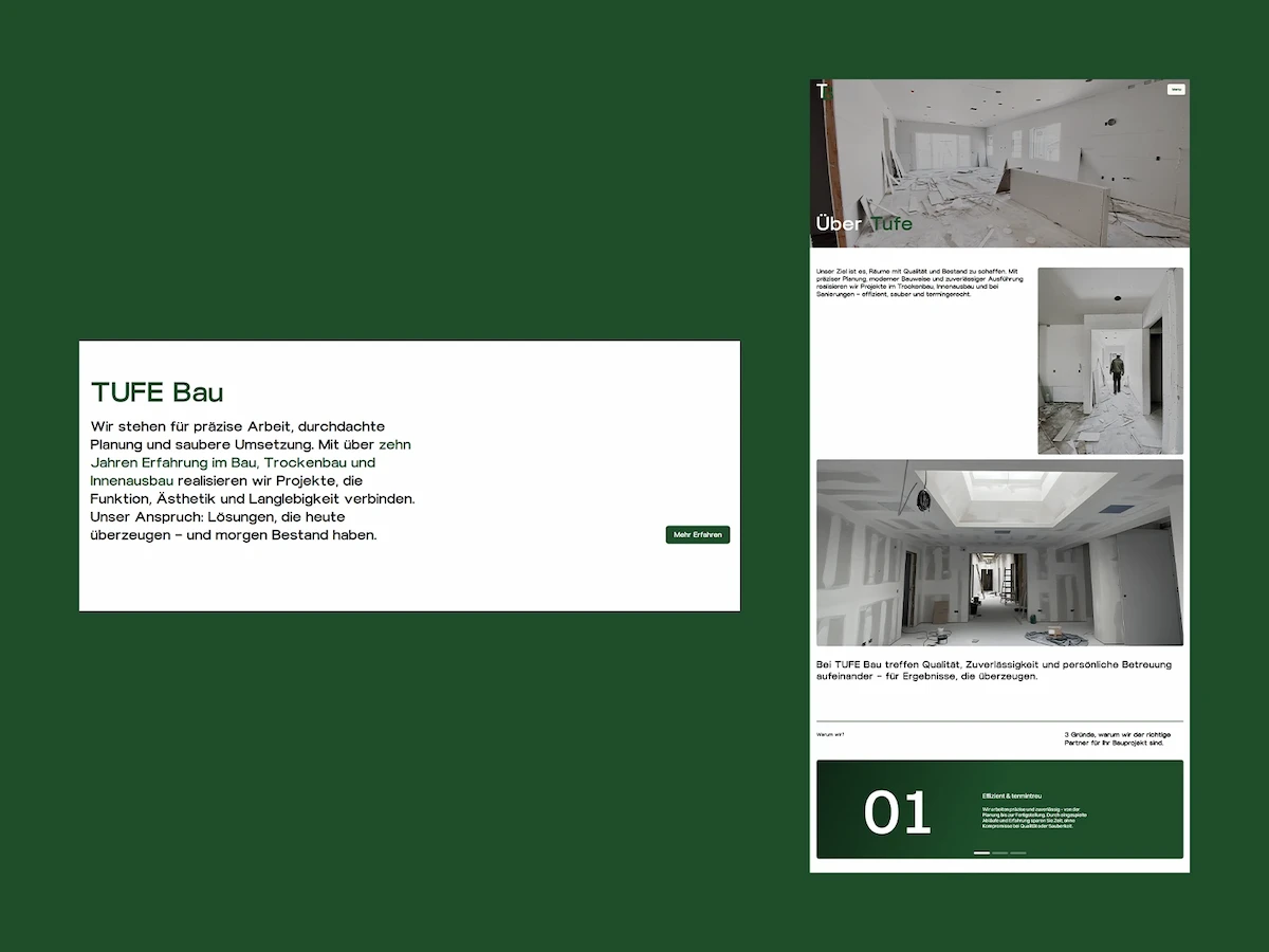 TUFEBAU website interface detail
