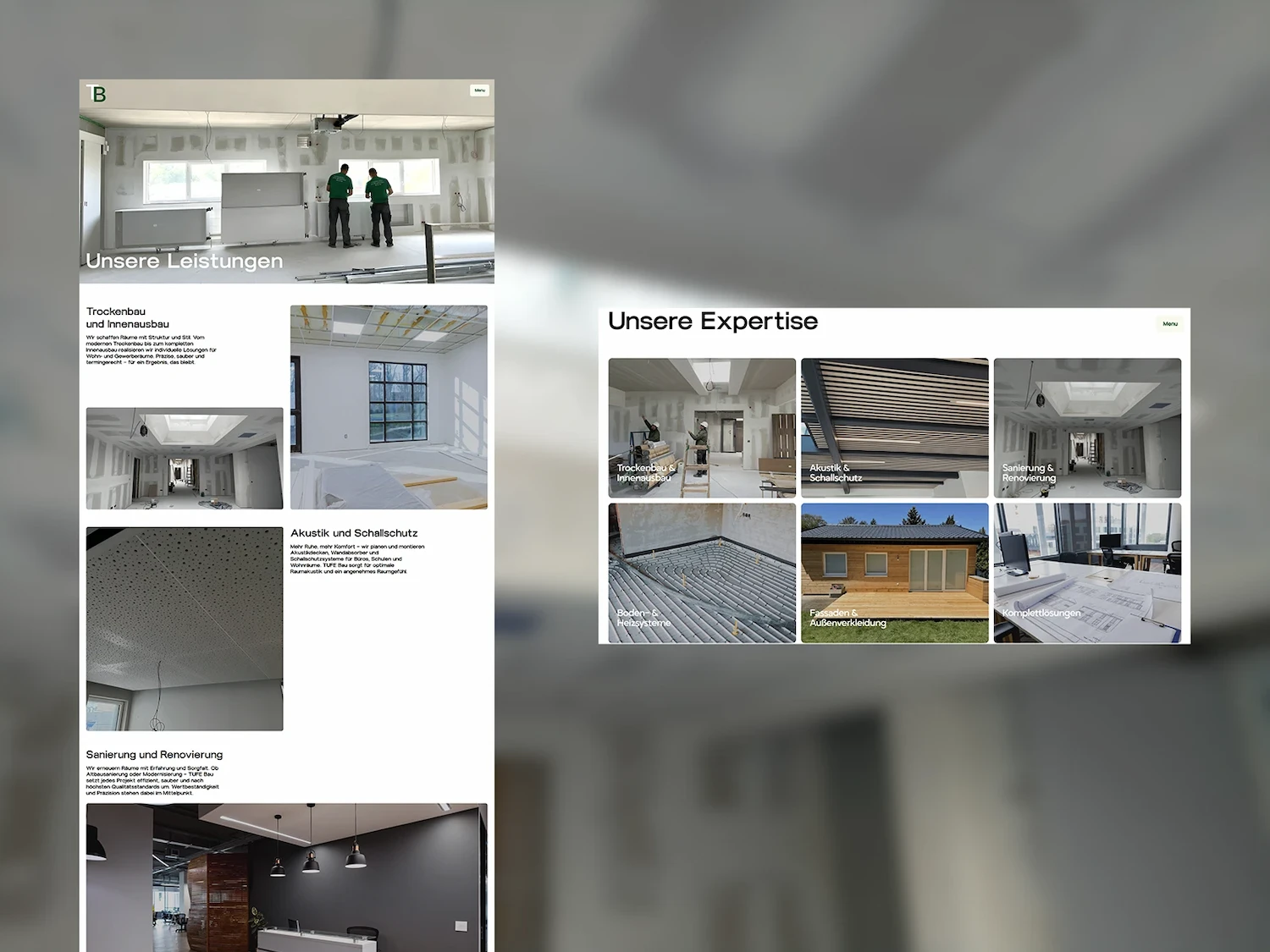 TUFEBAU website interface detail